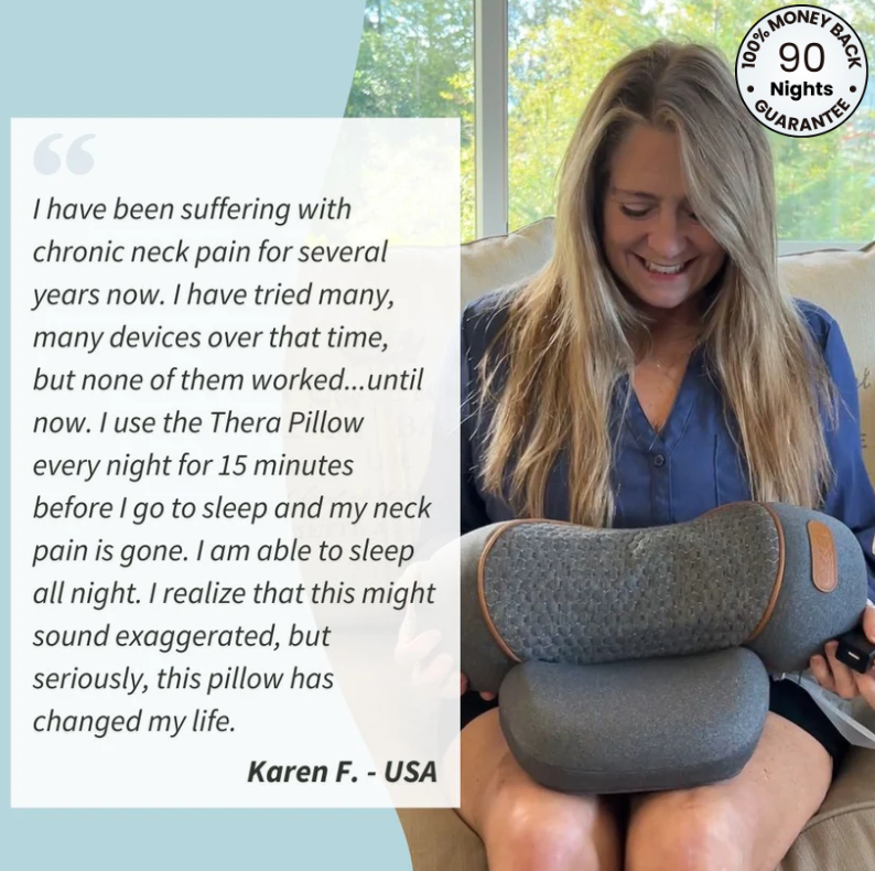 Boovy™ Neck Pain Relief Massage Pillow