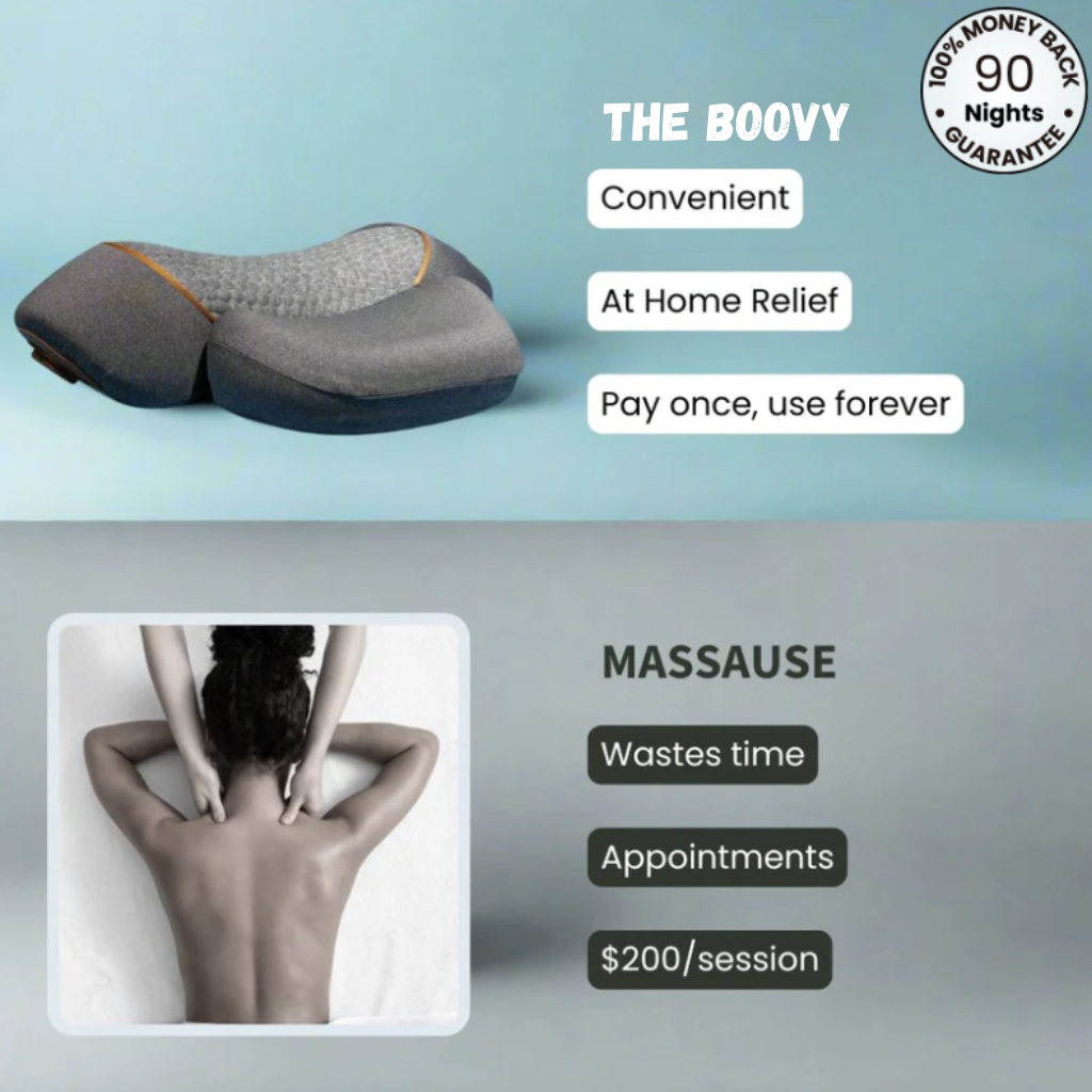 Boovy™ Neck Pain Relief Massage Pillow