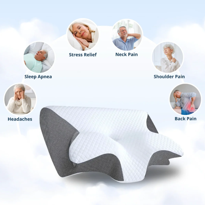 The Boovy Butterfly Pillow – Neck Support & Pain Relief