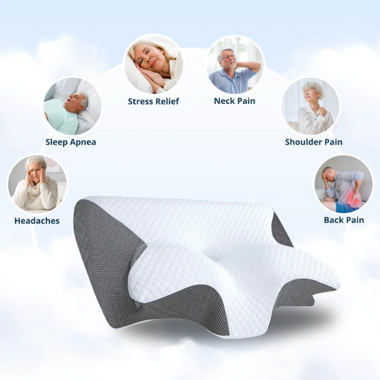 The Boovy Butterfly Pillow – Neck Support & Pain Relief