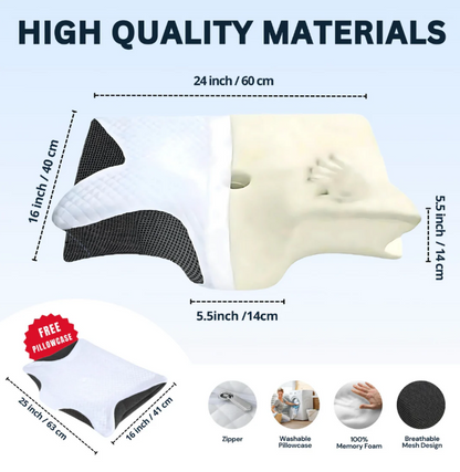 The Boovy Butterfly Pillow – Neck Support & Pain Relief