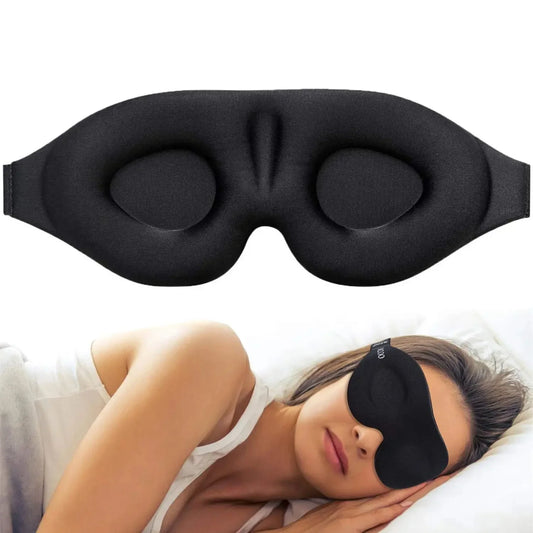 3D Sleep Eye Mask – Contoured & Light-Proof